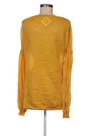 Дамски пуловер Sisley, Размер M, Цвят Жълт, Цена 36,58 лв.