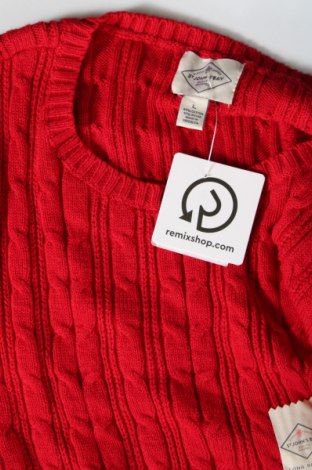 Damenpullover St. John's Bay, Größe L, Farbe Rot, Preis 15,68 €