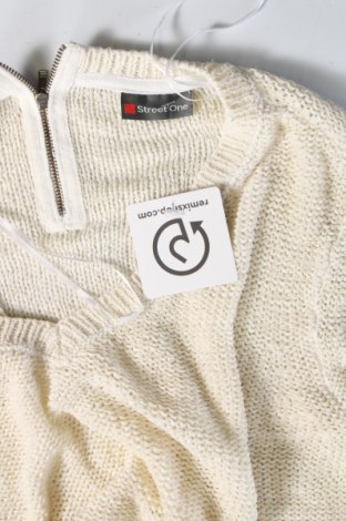 Дамски пуловер Street One, Размер M, Цвят Екрю, Цена 18,86 лв.