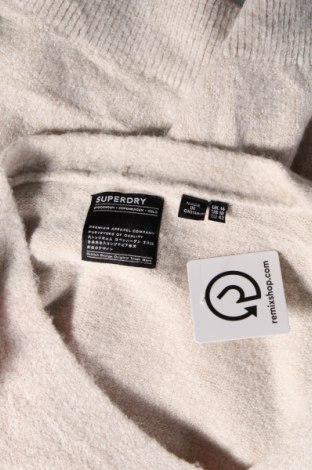 Damenpullover Superdry, Größe L, Farbe Ecru, Preis € 32,99