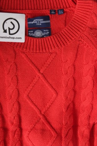 Дамски пуловер Superdry, Размер M, Цвят Червен, Цена 26,32 лв.