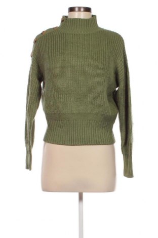 Дамски пуловер Tally Weijl, Размер S, Цвят Зелен, Цена 15,08 лв.