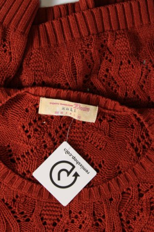 Damenpullover Tom Tailor, Größe L, Farbe Orange, Preis 13,65 €