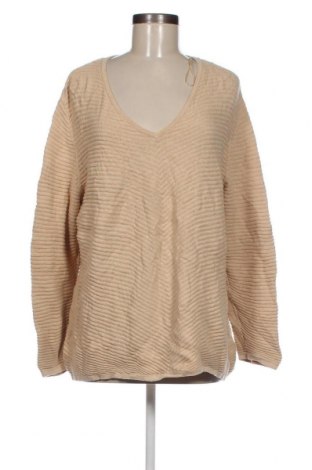 Damenpullover Tom Tailor, Größe 3XL, Farbe Beige, Preis 19,97 €