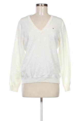 Γυναικείο πουλόβερ Tommy Hilfiger, Μέγεθος XL, Χρώμα Λευκό, Τιμή 40,45 €