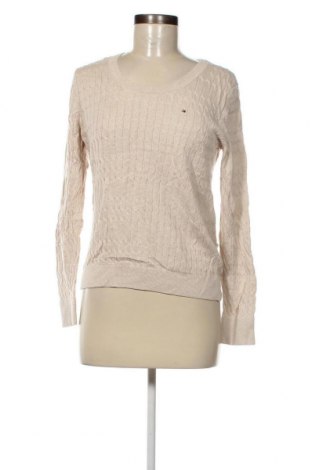 Дамски пуловер Tommy Hilfiger, Размер M, Цвят Бежов, Цена 103,55 лв.