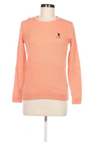 Damenpullover U.S. Polo Assn., Größe M, Farbe Orange, Preis € 43,14