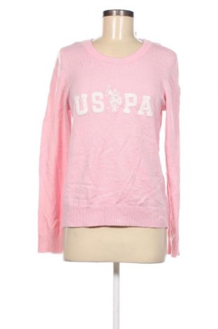 Γυναικείο πουλόβερ U.S. Polo Assn., Μέγεθος M, Χρώμα Ρόζ , Τιμή 24,93 €