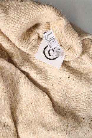 Γυναικείο πουλόβερ Up 2 Fashion, Μέγεθος M, Χρώμα  Μπέζ, Τιμή 8,79 €