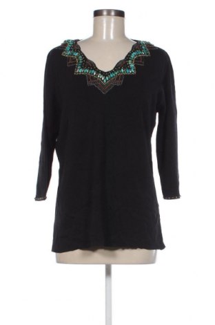 Дамски пуловер Va Milano, Размер XL, Цвят Черен, Цена 17,11 лв.