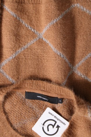 Damski sweter Vero Moda, Rozmiar L, Kolor Brązowy, Cena 44,91 zł