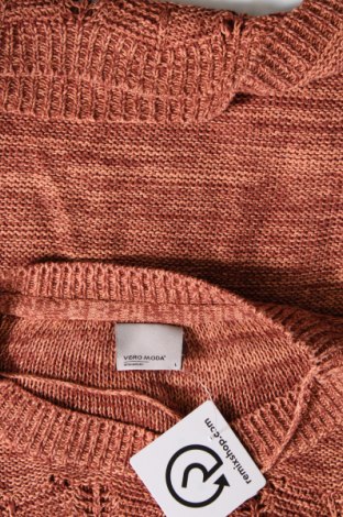 Damski sweter Vero Moda, Rozmiar L, Kolor Brązowy, Cena 44,91 zł