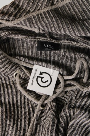 Дамски пуловер Vici, Размер S, Цвят Сив, Цена 21,32 лв.