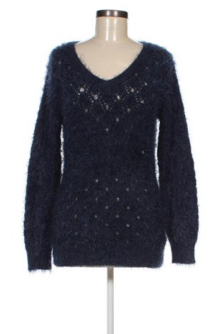 Дамски пуловер Vila Joy, Размер L, Цвят Син, Цена 20,09 лв.