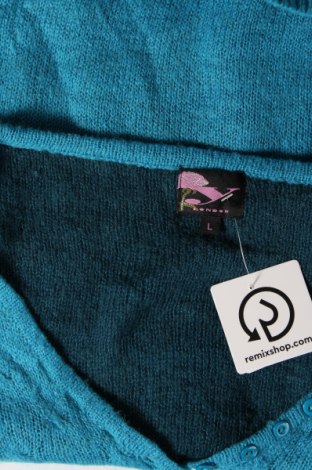 Дамски пуловер Y London, Размер L, Цвят Син, Цена 18,86 лв.