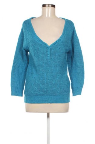 Γυναικείο πουλόβερ Y London, Μέγεθος L, Χρώμα Μπλέ, Τιμή 12,43 €