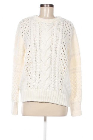 Дамски пуловер Yessica, Размер M, Цвят Бял, Цена 13,34 лв.