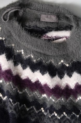 Дамски пуловер Yessica, Размер S, Цвят Син, Цена 15,08 лв.