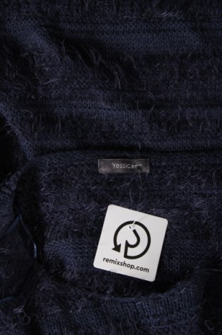 Γυναικείο πουλόβερ Yessica, Μέγεθος M, Χρώμα Μπλέ, Τιμή 8,79 €