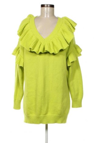 Pulover de femei Zara, Mărime M, Culoare Verde, Preț 68,88 Lei
