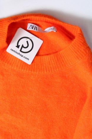 Damenpullover Zara, Größe M, Farbe Orange, Preis 9,77 €