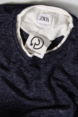 Дамски пуловер Zara, Размер XL, Цвят Син, Цена 15,93 лв.