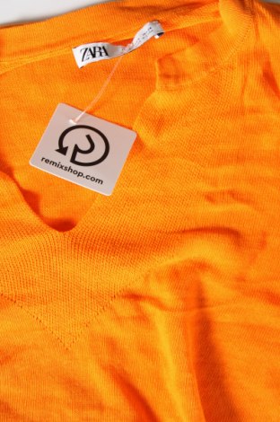 Dámský svetr Zara, Velikost S, Barva Oranžová, Cena  198,00 Kč