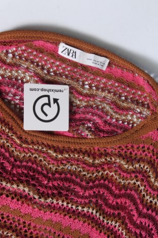 Дамски пуловер Zara, Размер S, Цвят Многоцветен, Цена 8,10 лв.