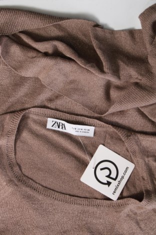 Dámský svetr Zara, Velikost M, Barva Béžová, Cena  211,00 Kč