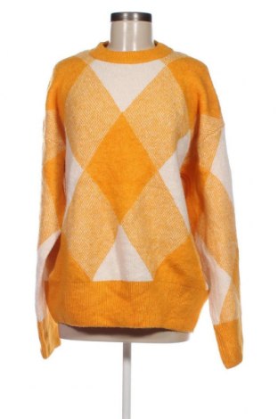 Дамски пуловер Zara, Размер L, Цвят Жълт, Цена 12,42 лв.