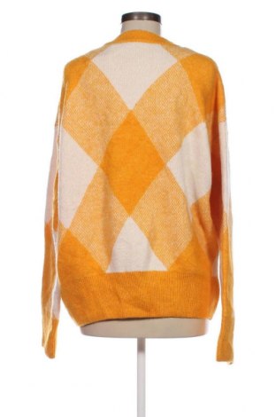 Дамски пуловер Zara, Размер L, Цвят Жълт, Цена 12,42 лв.