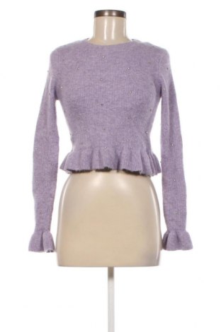 Pulover de femei Zara, Mărime S, Culoare Mov, Preț 48,85 Lei