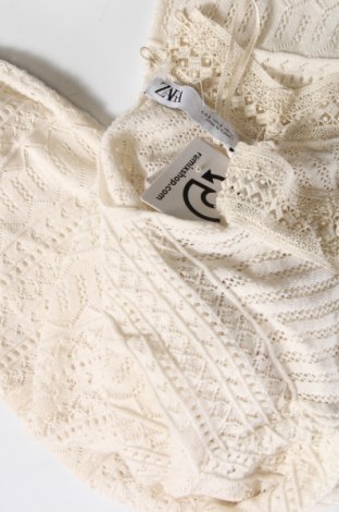 Γυναικείο πουλόβερ Zara, Μέγεθος S, Χρώμα Λευκό, Τιμή 7,88 €