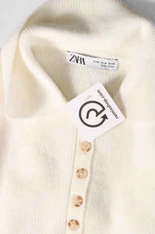 Γυναικείο πουλόβερ Zara, Μέγεθος M, Χρώμα Λευκό, Τιμή 18,36 €