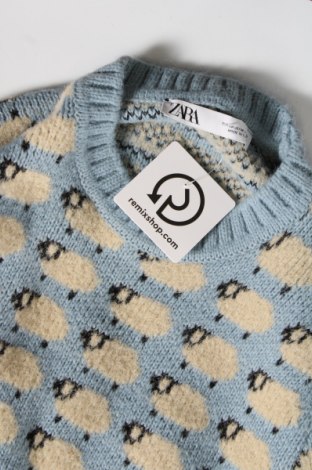 Дамски пуловер Zara, Размер M, Цвят Многоцветен, Цена 15,42 лв.