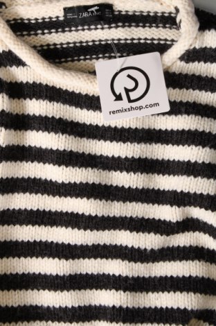 Дамски пуловер Zara Knitwear, Размер M, Цвят Многоцветен, Цена 8,49 лв.