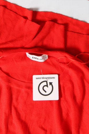 Damenpullover Zara Knitwear, Größe S, Farbe Rot, Preis 7,46 €