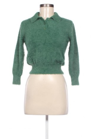 Pulover de femei Zara Knitwear, Mărime M, Culoare Verde, Preț 43,52 Lei