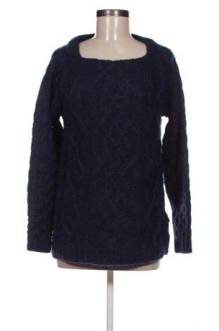 Pulover de femei Zara Knitwear, Mărime M, Culoare Albastru, Preț 46,19 Lei