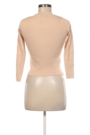 Дамски пуловер Zara Knitwear, Размер S, Цвят Бежов, Цена 15,60 лв.
