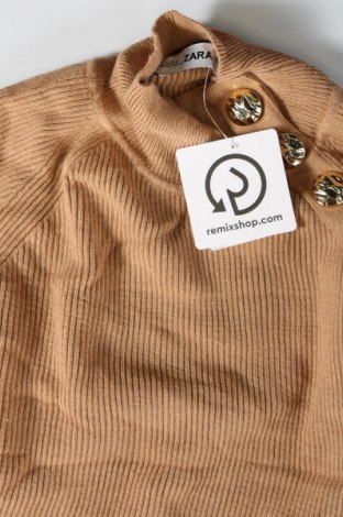 Dámsky pulóver Zara Knitwear, Veľkosť L, Farba Béžová, Cena  7,96 €