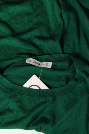Női pulóver Zara Knitwear, Méret L, Szín Zöld, Ár 5 400 Ft