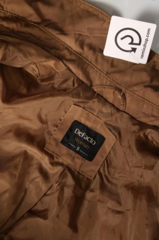 Damen Trench Coat Defacto, Größe S, Farbe Beige, Preis € 23,02