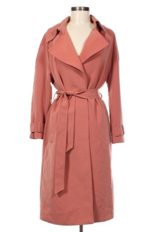 Damen Trench Coat H&M, Größe S, Farbe Aschrosa, Preis € 23,49