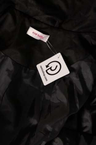 Дамски шлифер Orsay, Размер S, Цвят Черен, Цена 37,50 лв.
