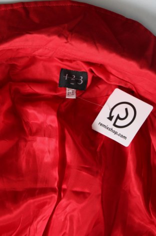 Damen Trenchcoat Un Deux Trois, Größe M, Farbe Rot, Preis 51,98 €