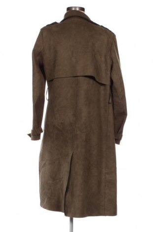 Damen Trenchcoat Zara, Größe M, Farbe Grün, Preis 17,22 €