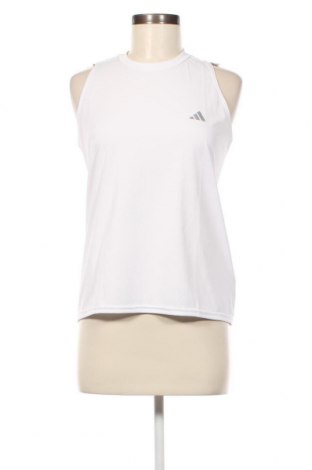 Damen Sporttop Adidas, Größe M, Farbe Weiß, Preis 21,83 €