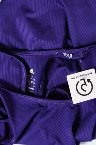 Damen Sporttop Adidas, Größe L, Farbe Lila, Preis 10,65 €