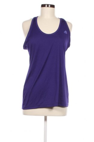 Damen Sporttop Adidas, Größe L, Farbe Lila, Preis € 10,65